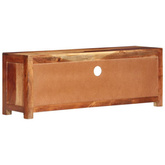 vidaXL Szafka pod TV, 110x30x40 cm, lite drewno akacjowe