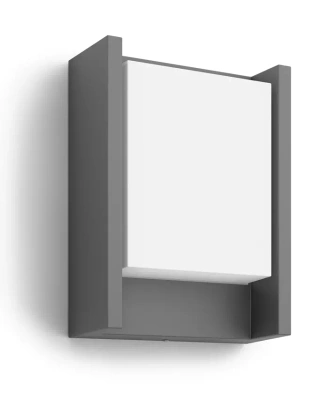 Kinkiet zewnętrzny LED ARBOUR 3,8W 3000K 800lm IP44 antracyt Philips