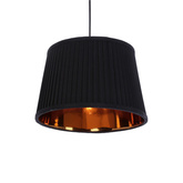 Gillo lampa wisząca czarny 2X40W E27 abażur czarny 32-10254