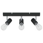 Reflektor sufitowy Czarny 38 x 6,5 x 11,5 cm Metal