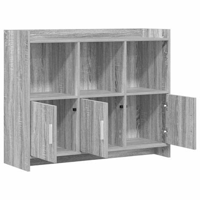 Bufet Szary Sonoma 98,5 x 33 x 80 cm Drewno inżynieryjne