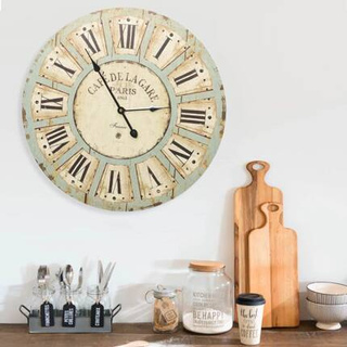 Zegar ścienny, wielokolorowy, 60 cm, MDF vidaXL