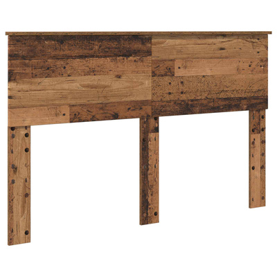 Ramka łóżka Stare drewno 140 x 190 cm Drewno inżynieryjne