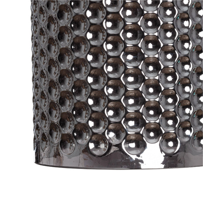 Lampa wisząca szklana szara E27 Abruzzo Slendore