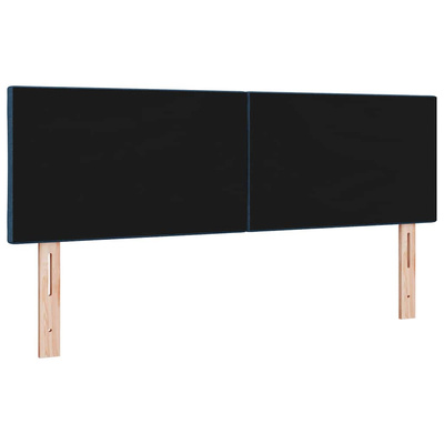 Zagłówek Niebieski 144 cm tkanina