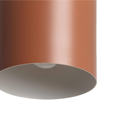 Lampa wisząca nowoczesna skandynawska E27 brązowa Abruzzo Vita