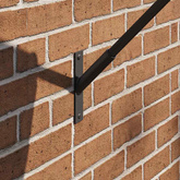 Uchwyt na maszt flagowy Czarny 15 x 3 x 0,35 cm Stal