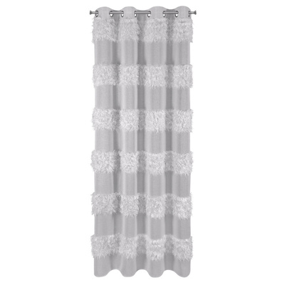 Firana Margaret srebrna 140x250