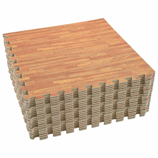 Mata podłogowa do basenu 24 pcs drewno 8,64 ? Pianka EVA
