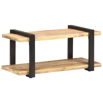 vidaXL Szafka pod TV, 90x40x40 cm, surowe drewno mango