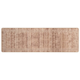 Chodnik dywanowy MARSA Biały 80 x 450 cm Poliester i PVC