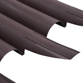 Obrzeża trawnikowe, 36 szt., brązowe, 10 m, PP