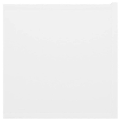 vidaXL Szafka wisząca pod TV, biała, 60x30x30 cm