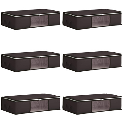 Pojemnik na przechowywanie z przezroczystym bocznym oknem 6 pcs
