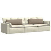 Poduszki na sofę 2 pcs Ciemnoszary 120 x 40 cm tkanina
