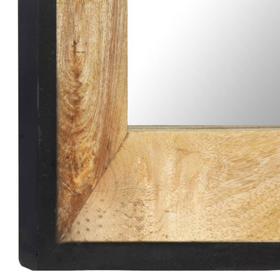 vidaXL Lustro, 110 x 50 cm, lite drewno mango
