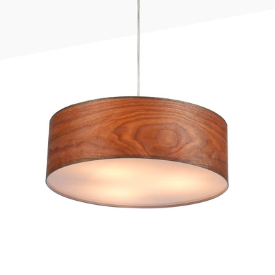 Lampa Wisząca Drewniana ?45cm 3XE27 Abruzzo Bosco