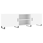 vidaXL Szafka pod TV, biała, 150x30x50 cm, materiał drewnopochodny model standard
