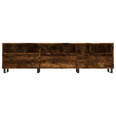 vidaXL Szafka pod TV, przydymiony dąb, 150x30x44,5 cm wariant 5