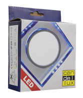 Oprawa stropowa chrom/niebieska kwadrat LED SSP-22 2263892