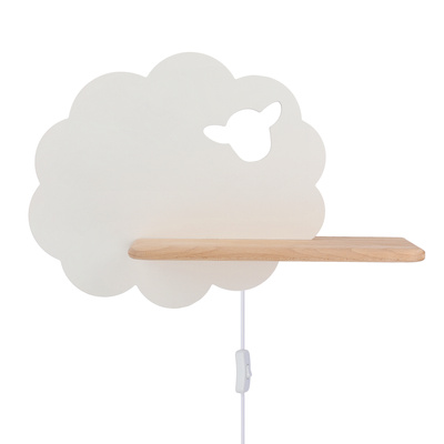 Półka podświetlana LED 5W IQ Kids Sheep biały 21-85139