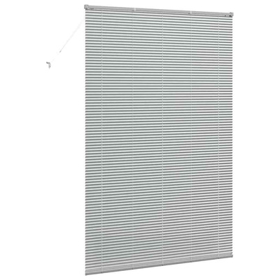 Żaluzje weneckie Srebrny 220x150cm Aluminium