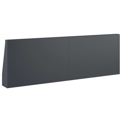 Mur oporowy 4 szt. 60 x 12 x 30 cm Stal antracytowy
