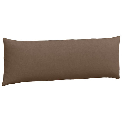 Poduszki na sofę 2 pcs Brązowy 120 x 40 cm tkanina