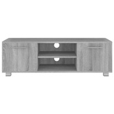 vidaXL Szafka pod TV, szary dąb sonoma, 110x40x35 cm