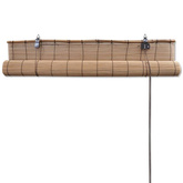 vidaXL Rolety bambusowe, 140 x 160 cm, brązowe