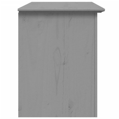 vidaXL Szafka pod TV BODO, 2 szuflady, szara, 91x43x56 cm, sosnowa