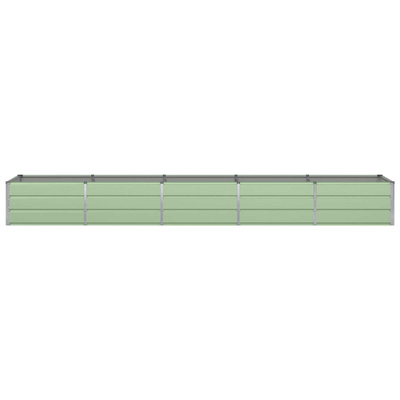 Donica Zielony 400 x 80 x 45 cm Stal