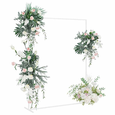 Łuk Ślubny Biały 150 x 49,5 x 200 cm Stal