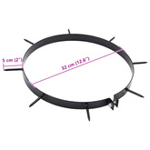 Klips Aeratora do Trawnika z Kolcami 5 pcs ? 320 mm Stal
