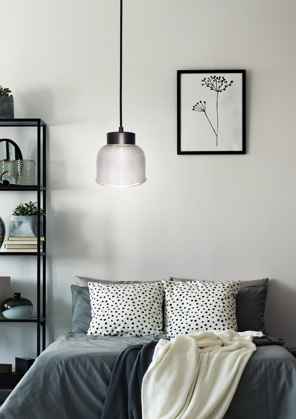 Lampa wisząca szklana 15cm Liverpool Ledea 50101285