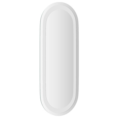 Lustro łazienkowe LED przezroczysty 50 x 20 cm szkło hartowane