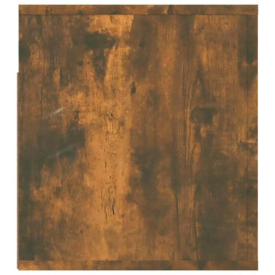 vidaXL Wiszące szafki nocne, 2 szt., opalany dąb, 50x36x40 cm