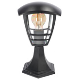 Słupek ogrodowy latarnia IMMA BLACK L/S E27 czarny IP44 EDO777382 EDO Solutions