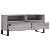 vidaXL Szafka pod TV, szary dąb sonoma, 100x34,5x44,5 cm