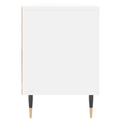 vidaXL Szafka pod TV, biała, 150x30x44,5 cm, materiał drewnopochodny wariant 5