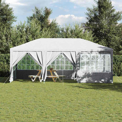 Namiot Imprezowy Biały 600 x 400 x 266 cm Polietylen