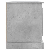 Szafka pod TV, szarość betonu, 100x35,5x45 cm vidaXL