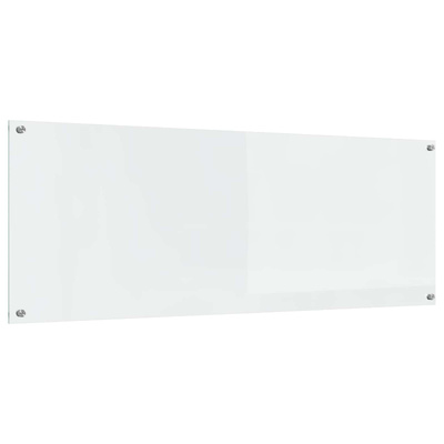 Panel kuchenny przezroczysty 110 x 40 cm szkło hartowane