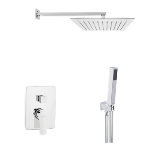 Zestaw podtynkowy z baterią podtynkową 2-funkcyjną Verso chrom  Invena