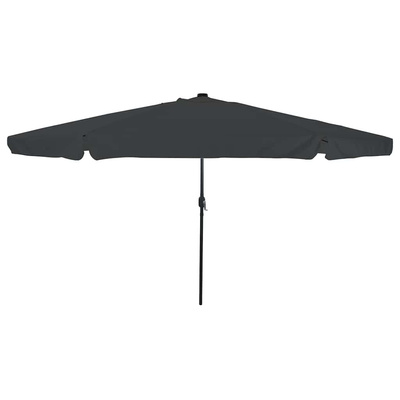 Parasolka ogrodowa Antracyt 395 x 395 x 245 cm Poliester