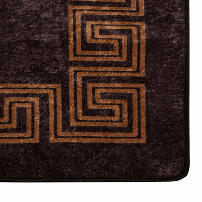 Chodnik dywanowy MARSA Czarny 50 x 350 cm Poliester i PVC