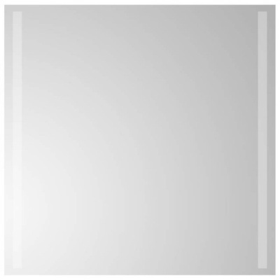 vidaXL Lustro łazienkowe z LED, 60x60 cm
