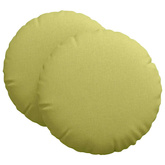 Poduszki na siedziska 2 pcs Jasnozielony ?60 x 21 cm tkanina