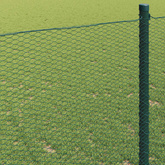 Ogrodzenie heksagonalne 1,6 x 100 m PVC zielony