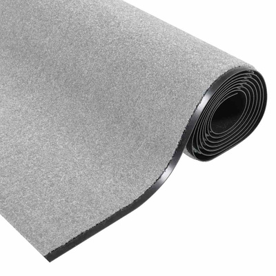 Dywanik wejściowy Szary i czarny 120 x 350 cm 100% poliamid